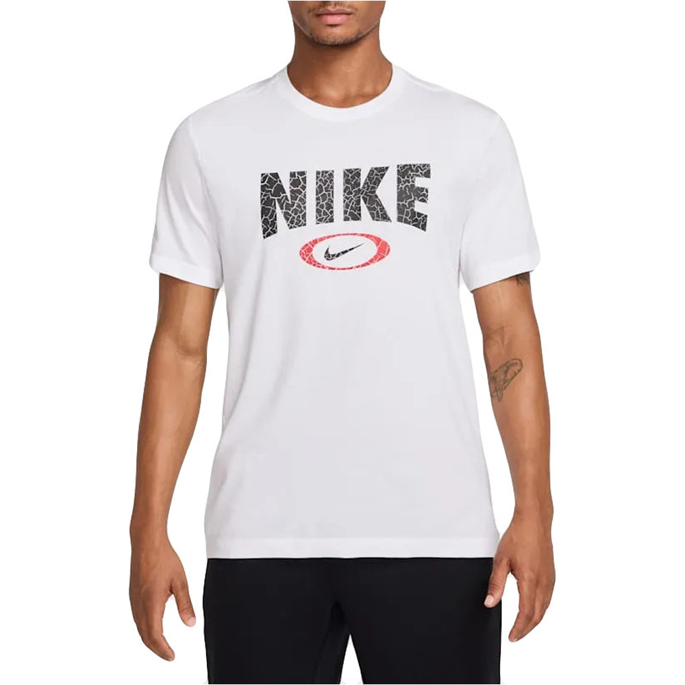 Nike camiseta fitness hombre M NK DF TEE HBR NOVELTY vista frontal