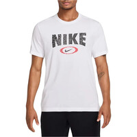 Nike camiseta fitness hombre M NK DF TEE HBR NOVELTY vista frontal