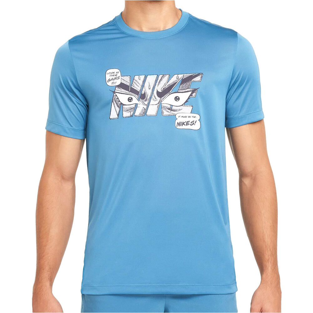 Nike camiseta fitness hombre M NK DF TEE RLGD IYKYK vista frontal