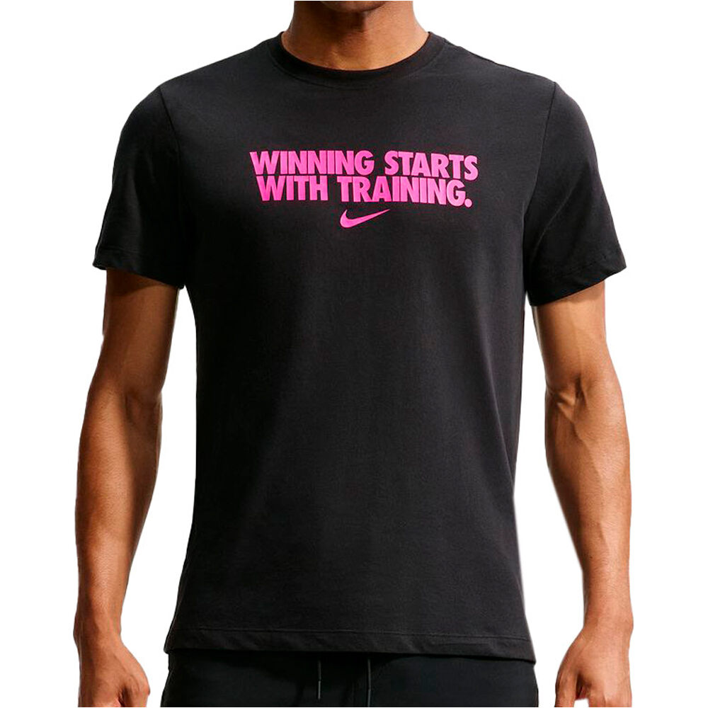 Nike camiseta fitness hombre M NK DF TEE WINNING vista frontal