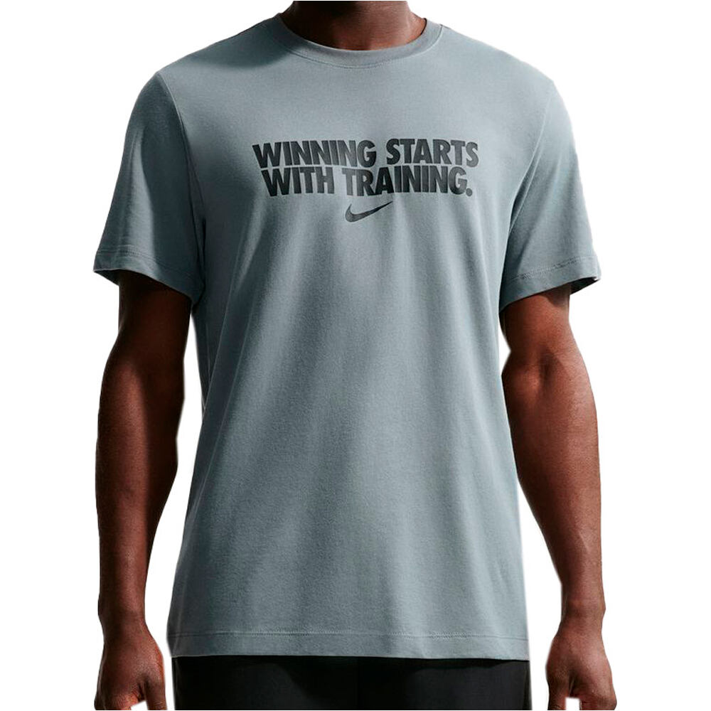 Nike camiseta fitness hombre M NK DF TEE WINNING vista frontal