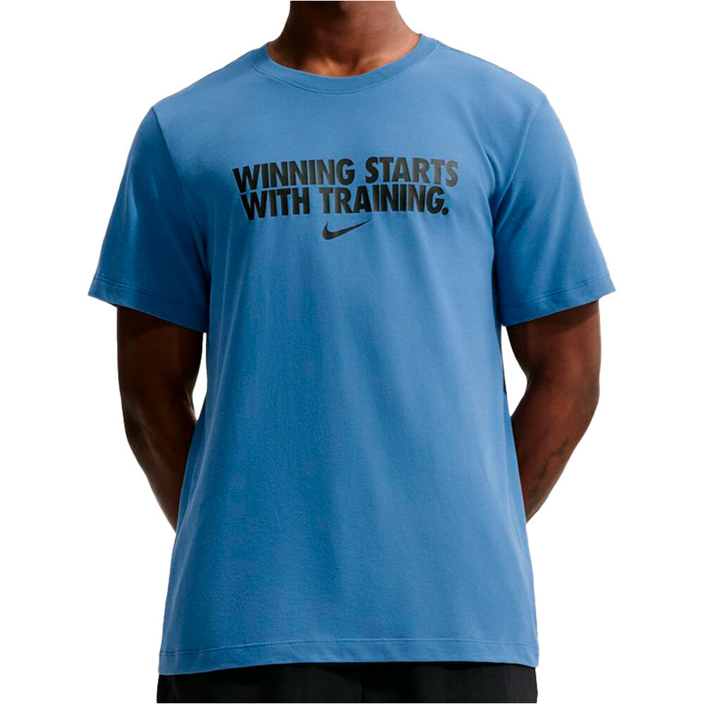 Nike camiseta fitness hombre M NK DF TEE WINNING vista frontal