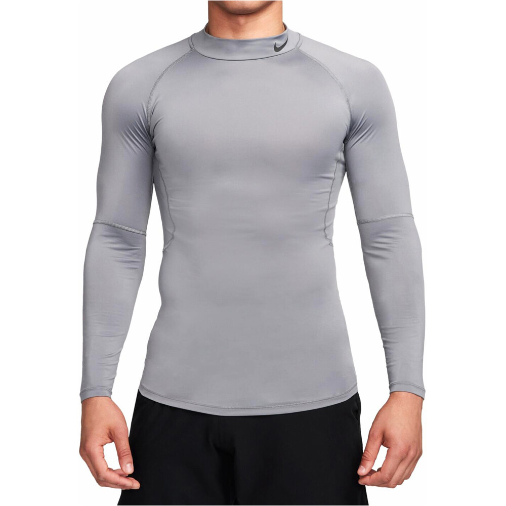 Nike camiseta fitness hombre M NP DF TIGHT LS MOCK vista frontal