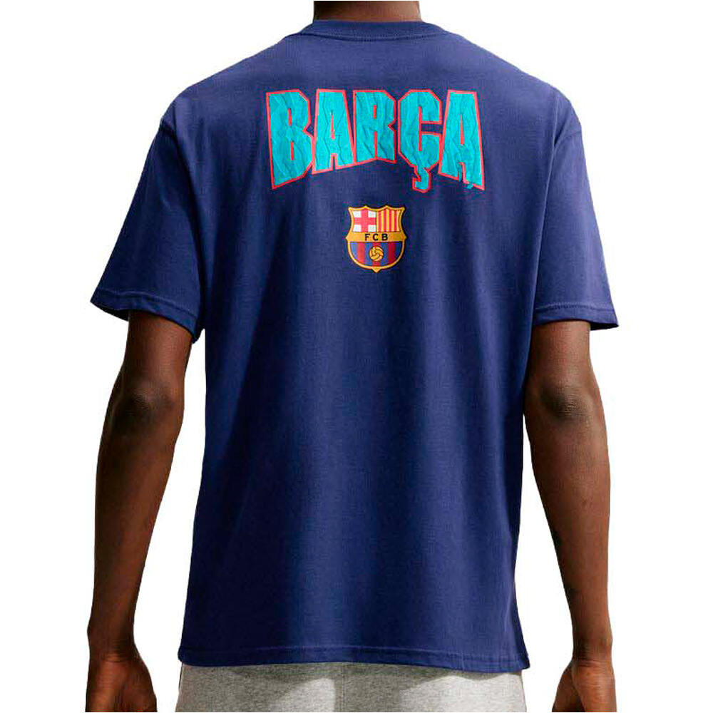 Nike camiseta manga corta hombre FCB M NK BARCA TEE vista trasera