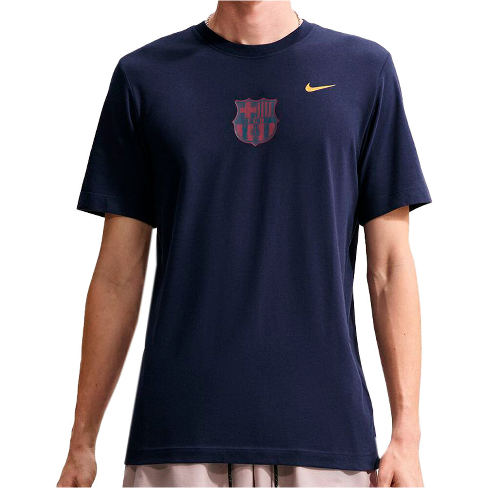 Nike camiseta manga corta hombre FCB M NK CITY TEE vista frontal