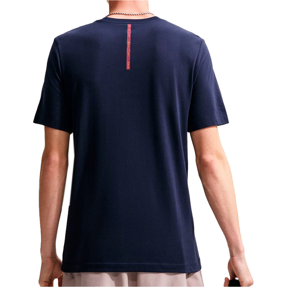 Nike camiseta manga corta hombre FCB M NK CITY TEE vista trasera