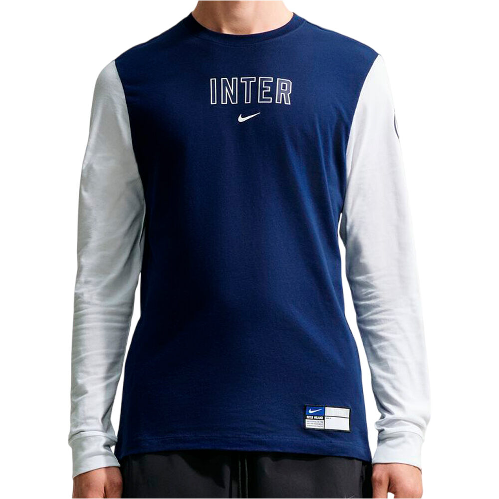 Nike camiseta manga corta hombre INTER M NK LS AMERICANA TEE vista frontal