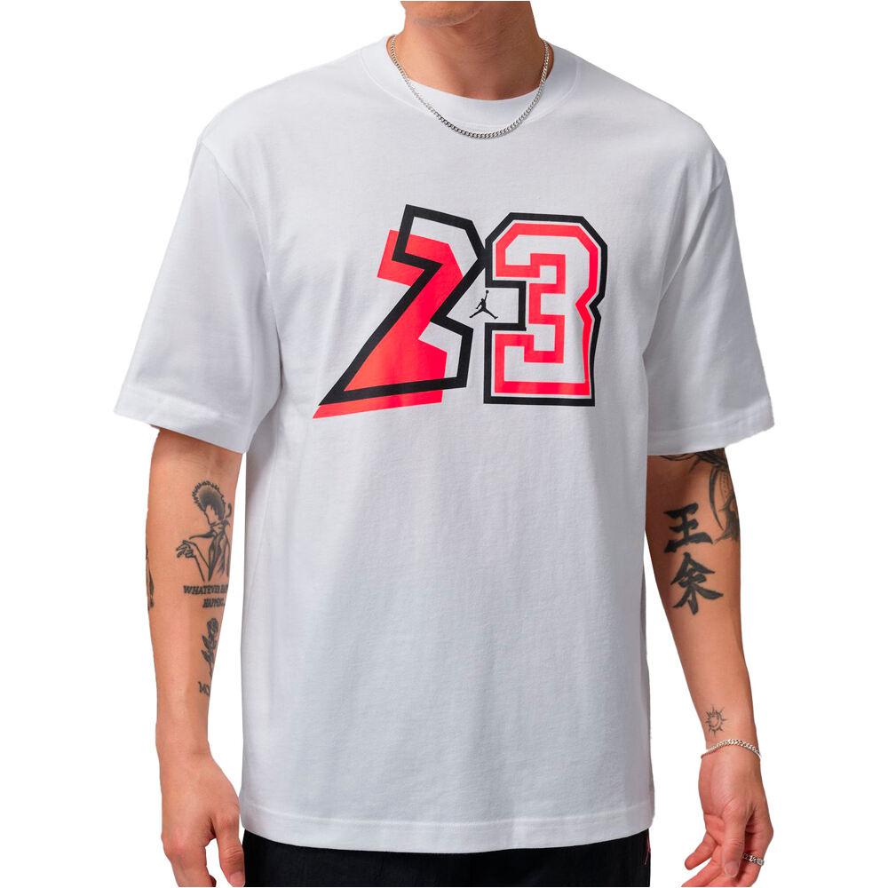Nike camiseta manga corta hombre M J 23 GFX SS CREW vista frontal