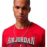 Nike camiseta manga corta hombre M J AJ23 VARSITY SS CREW 2 vista detalle