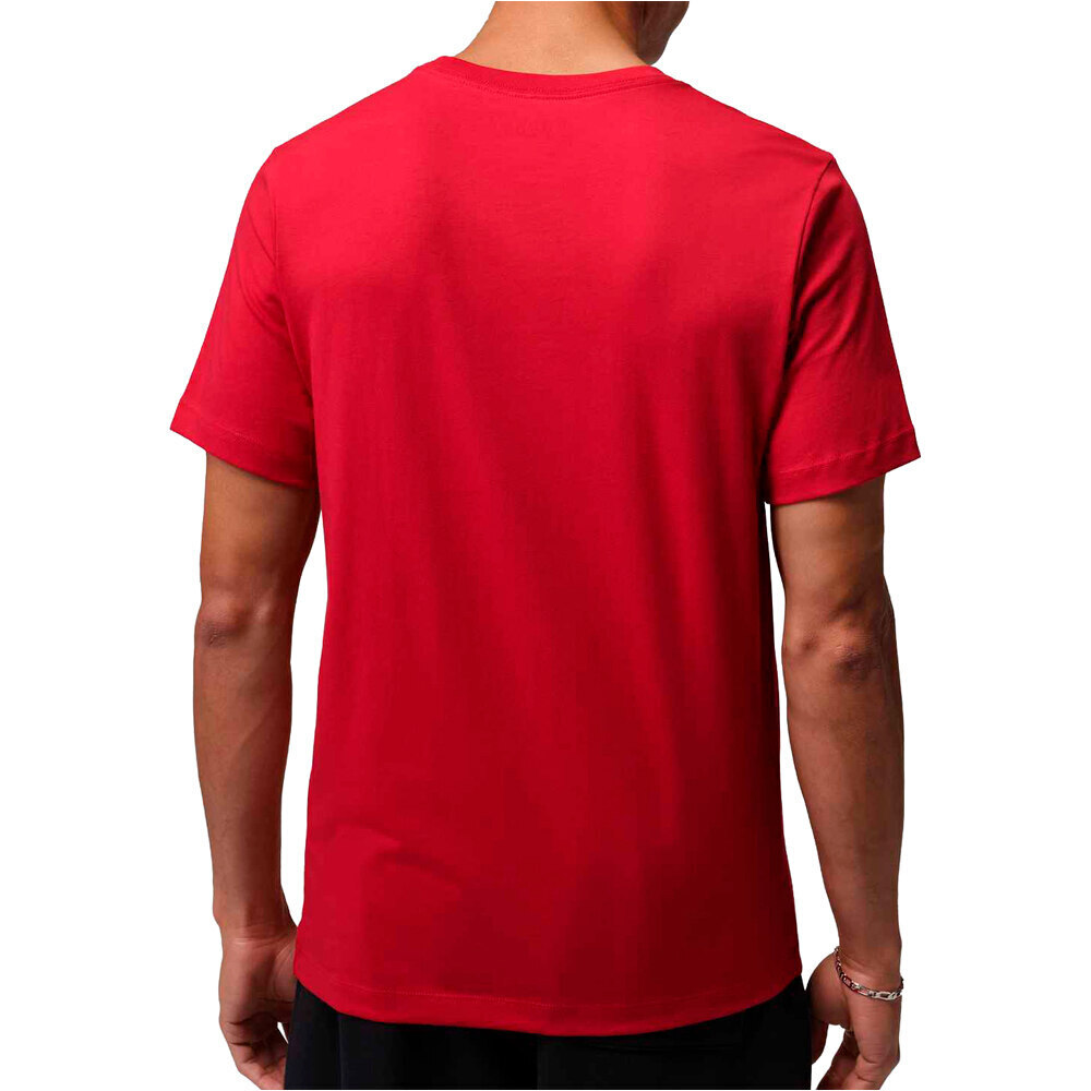 Nike camiseta manga corta hombre M J AJ23 VARSITY SS CREW 2 vista trasera