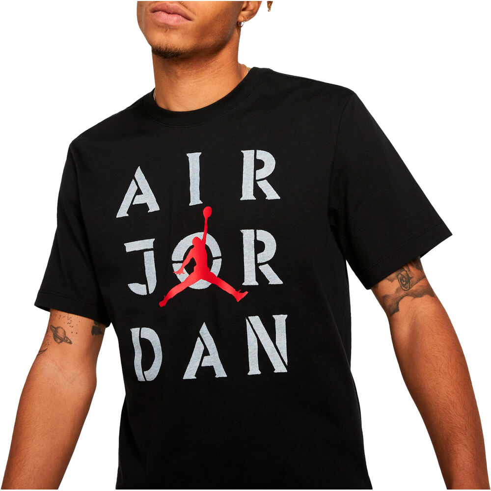 Nike camiseta manga corta hombre M J AJ5 GFX SS CREW vista detalle