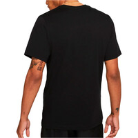 Nike camiseta manga corta hombre M J AJ5 GFX SS CREW vista trasera