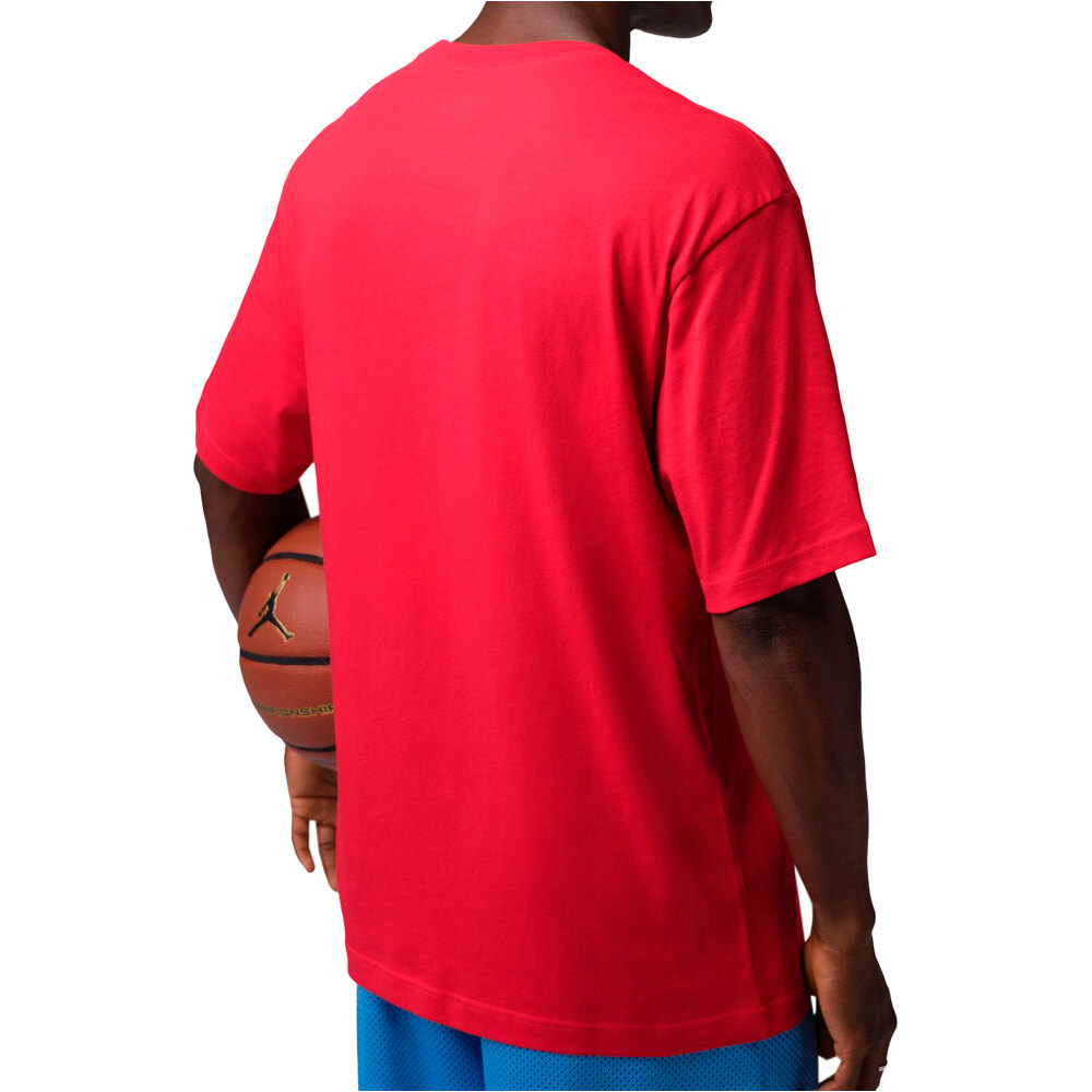 Nike camiseta manga corta hombre M J BRK FC LBR GFX SS CRW vista trasera