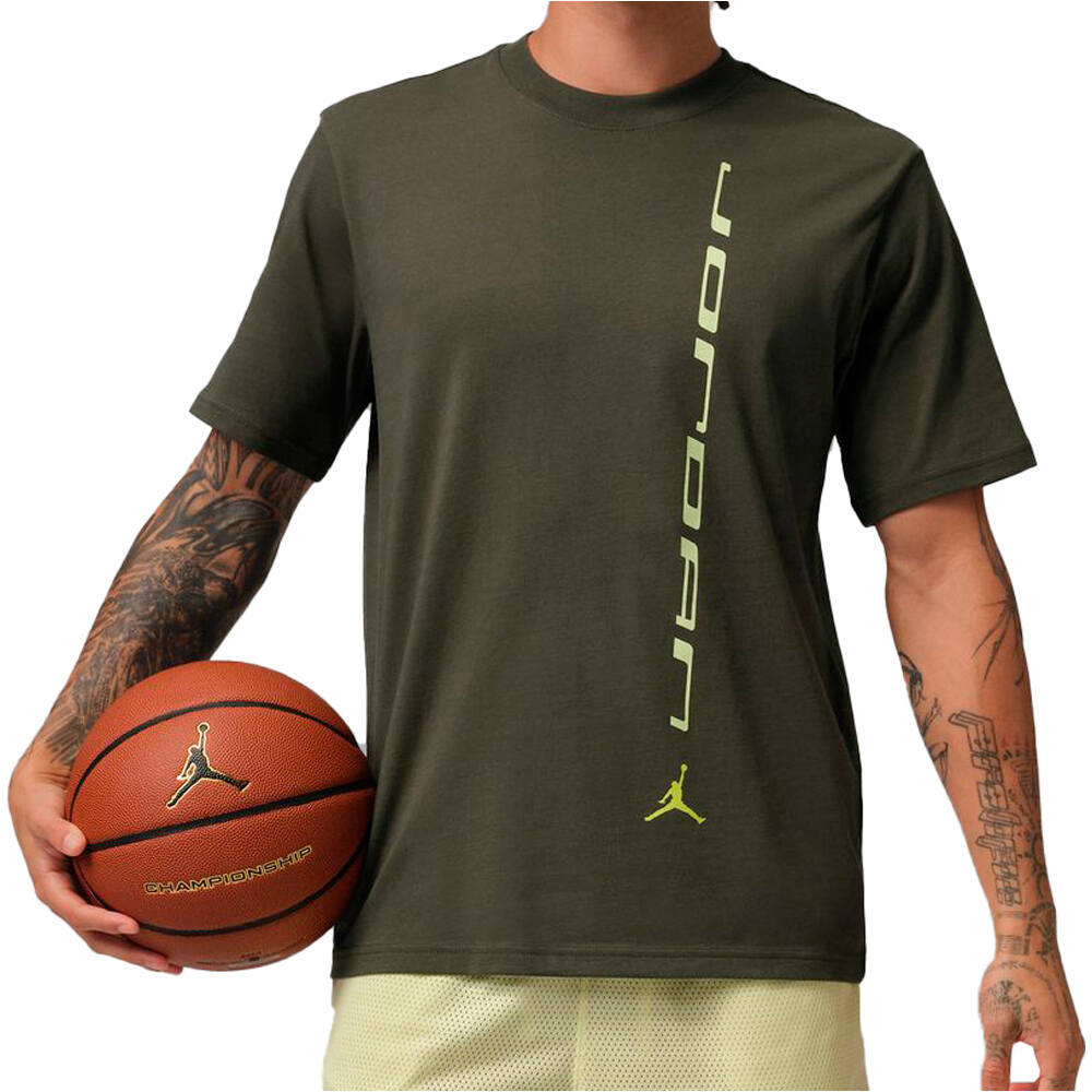 Nike camiseta manga corta hombre M J DF SPT GFX SS CREW vista frontal