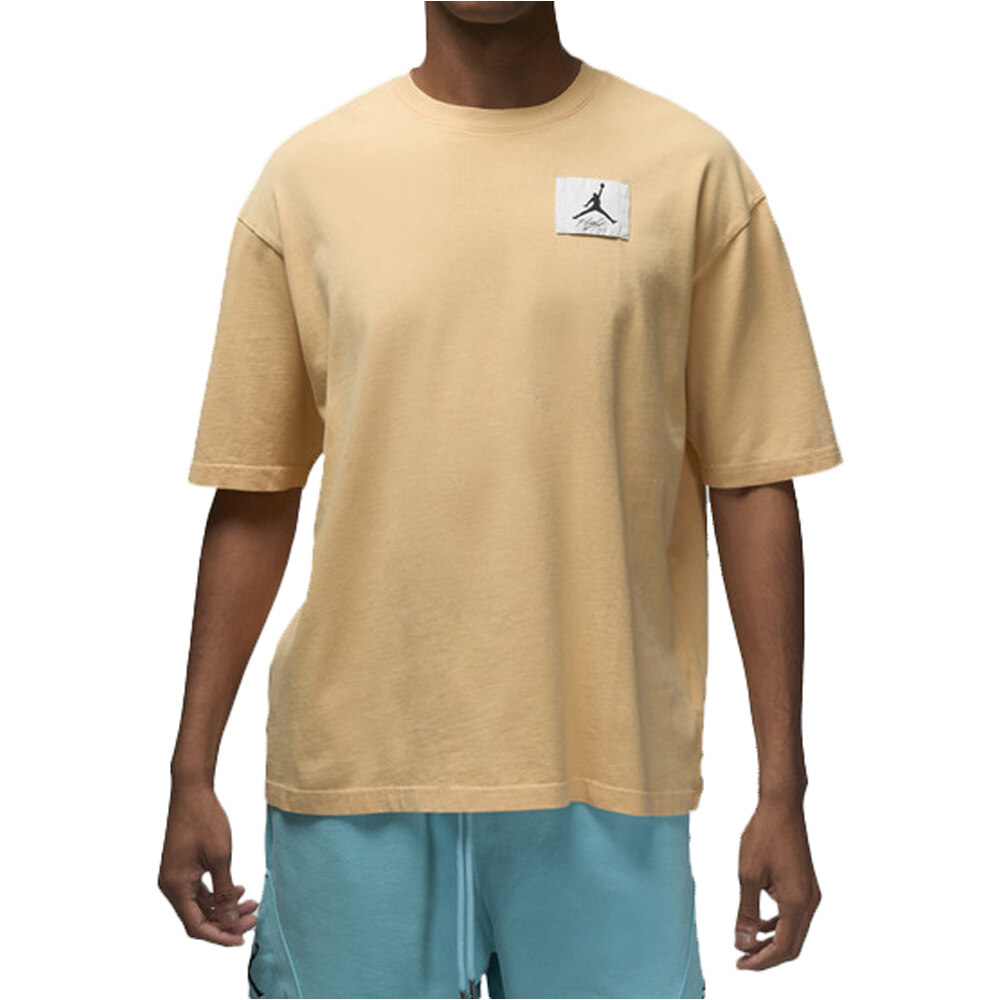 Nike camiseta manga corta hombre M J FLT ESS WSH OVSZ SS CRW vista frontal