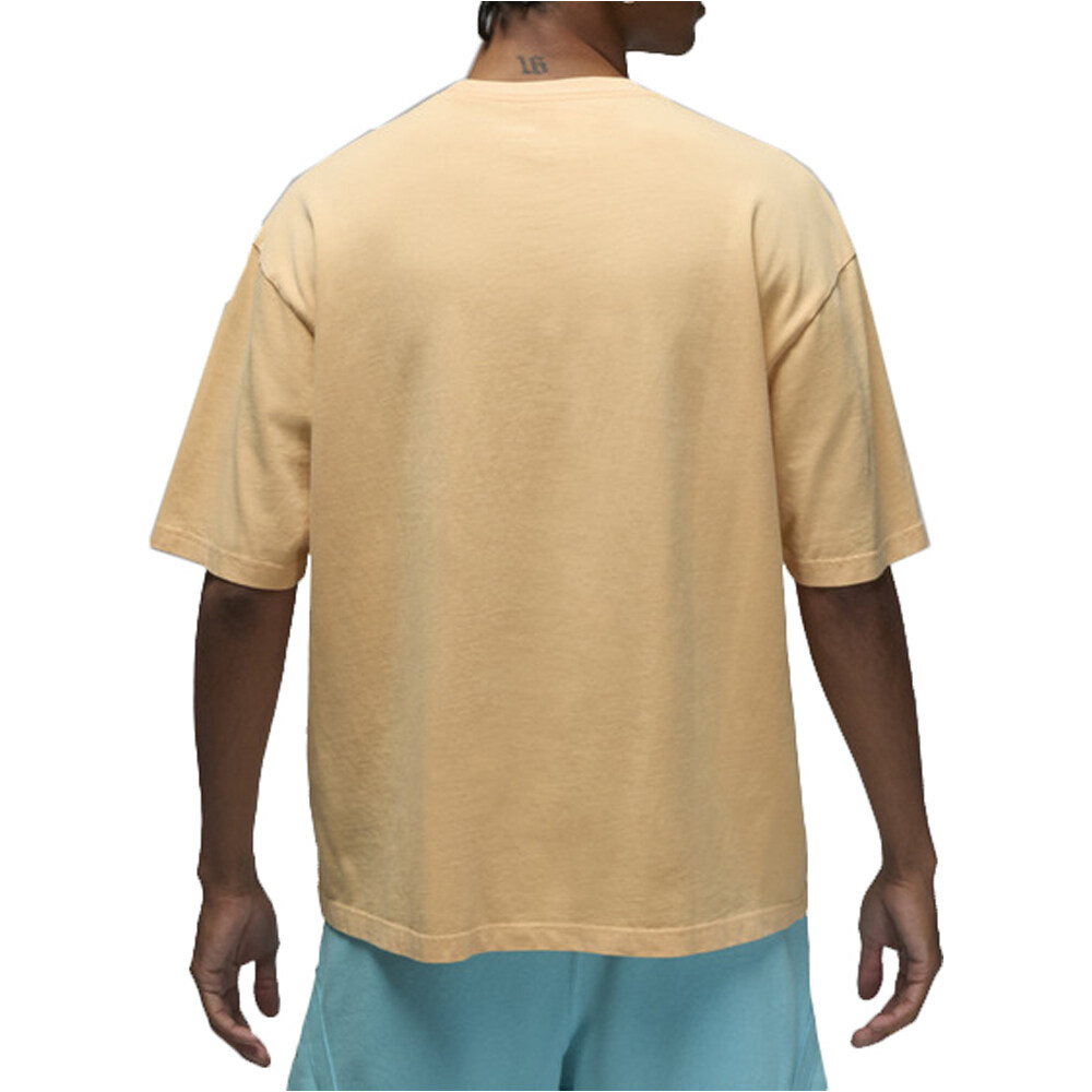 Nike camiseta manga corta hombre M J FLT ESS WSH OVSZ SS CRW vista trasera