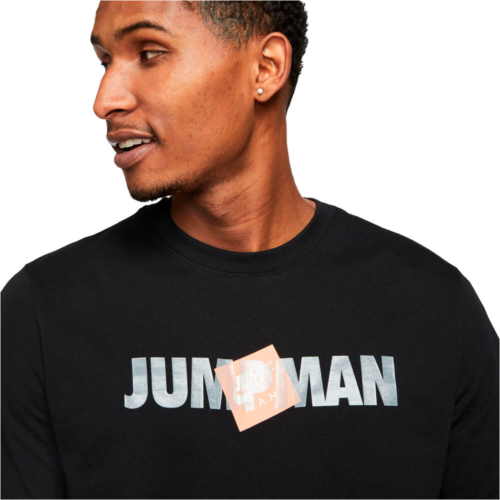 Nike camiseta manga corta hombre M J JMC SS HBR CTN CREW vista detalle