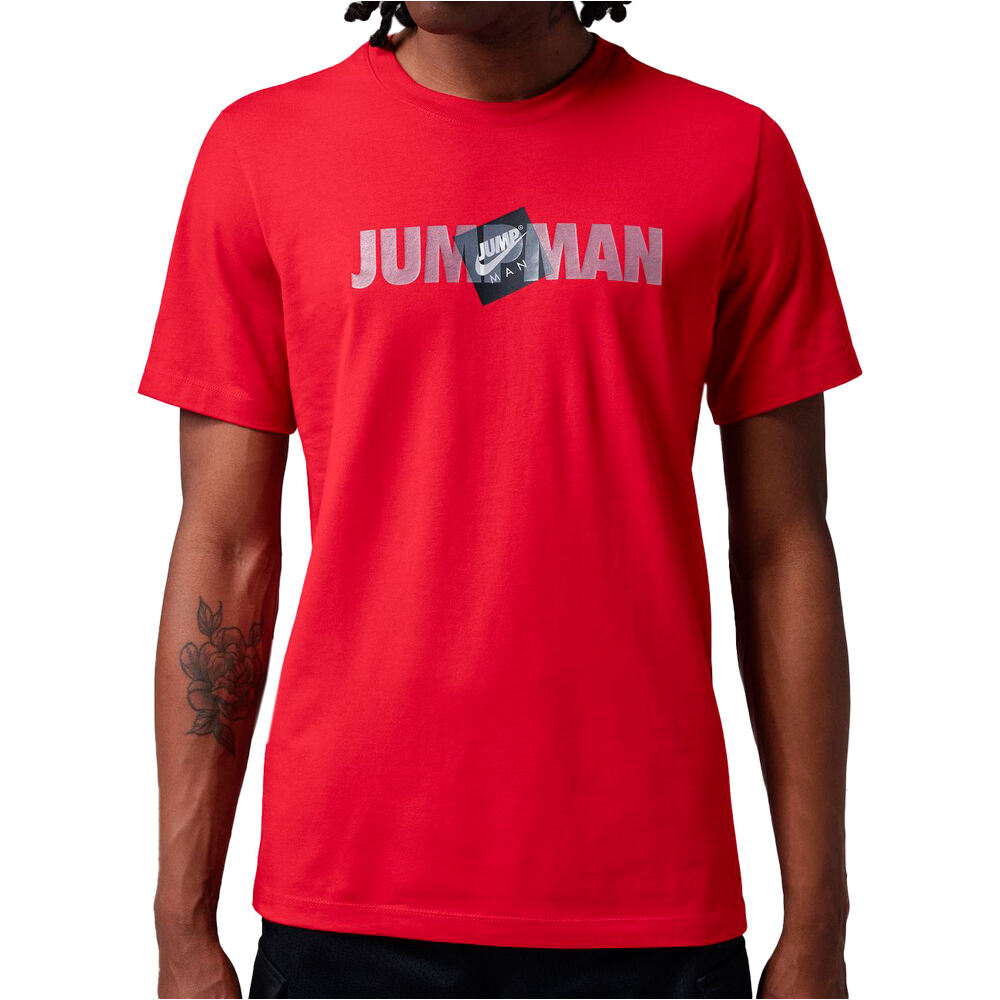 Nike camiseta manga corta hombre M J JMC SS HBR CTN CREW vista frontal