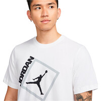 Nike camiseta manga corta hombre M J JUMPMAN BOX SS CREW vista detalle