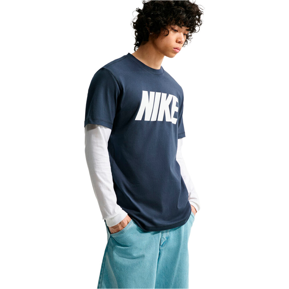 Nike camiseta manga corta hombre M NK CLUB VARSITY SS LIFESTYLE 04