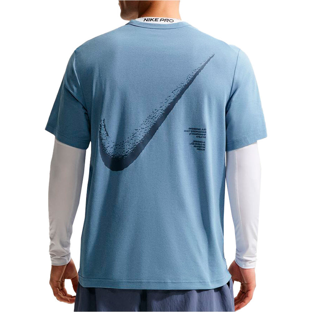 Nike camiseta manga corta hombre M NK DF HYVERSE GFX SS TOP vista trasera