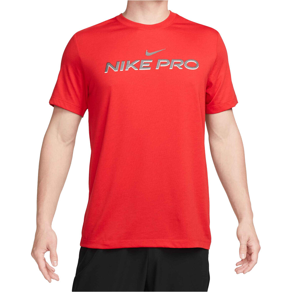 Nike camiseta manga corta hombre M NK DF TEE DB NIKE PRO vista frontal