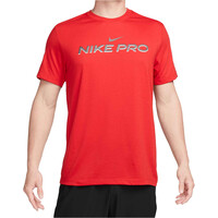 Nike camiseta manga corta hombre M NK DF TEE DB NIKE PRO vista frontal