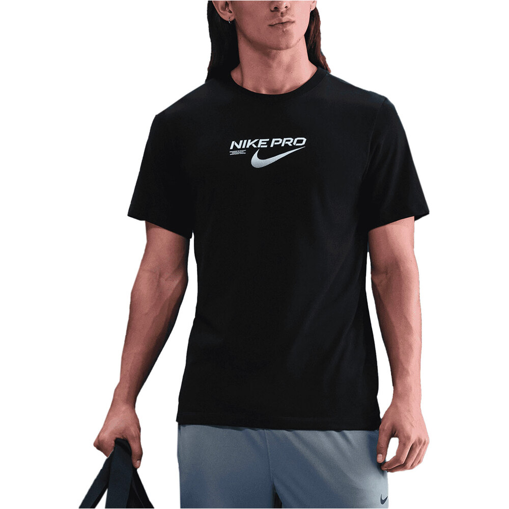 Nike camiseta manga corta hombre M NK DF TEE NIKE PRO TRAINING vista frontal