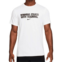 Nike camiseta manga corta hombre M NK DF TEE WINNING vista frontal