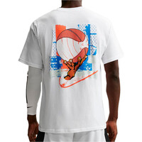 Nike camiseta manga corta hombre M NK TEE LSE ASBURY HC vista trasera