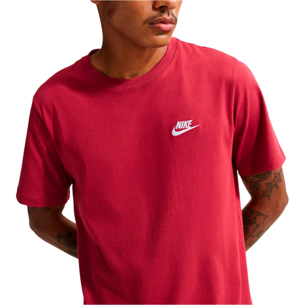 Nike camiseta manga corta hombre M NSW CLUB TEE vista detalle