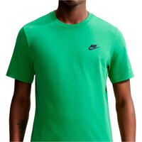 Nike camiseta manga corta hombre M NSW CLUB TEE vista detalle
