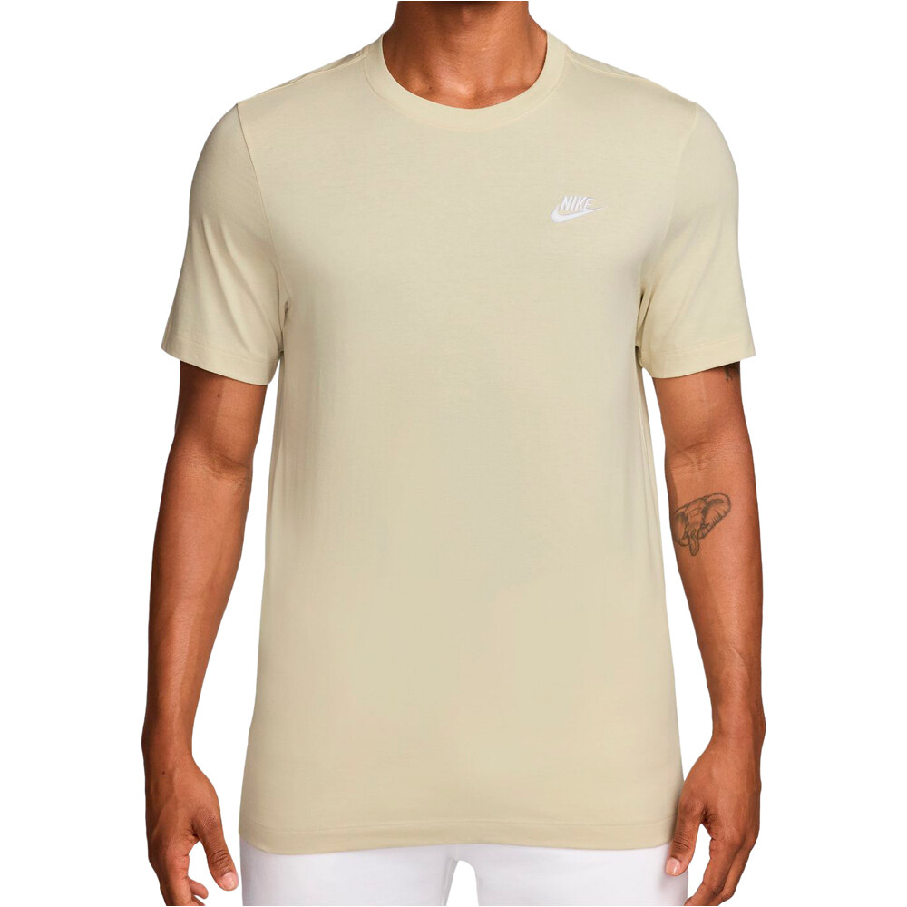 Nike camiseta manga corta hombre M NSW CLUB TEE vista frontal
