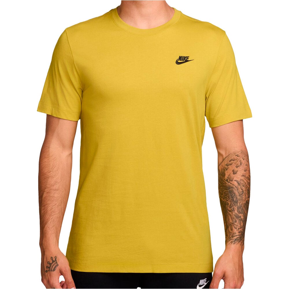 Nike camiseta manga corta hombre M NSW CLUB TEE vista frontal