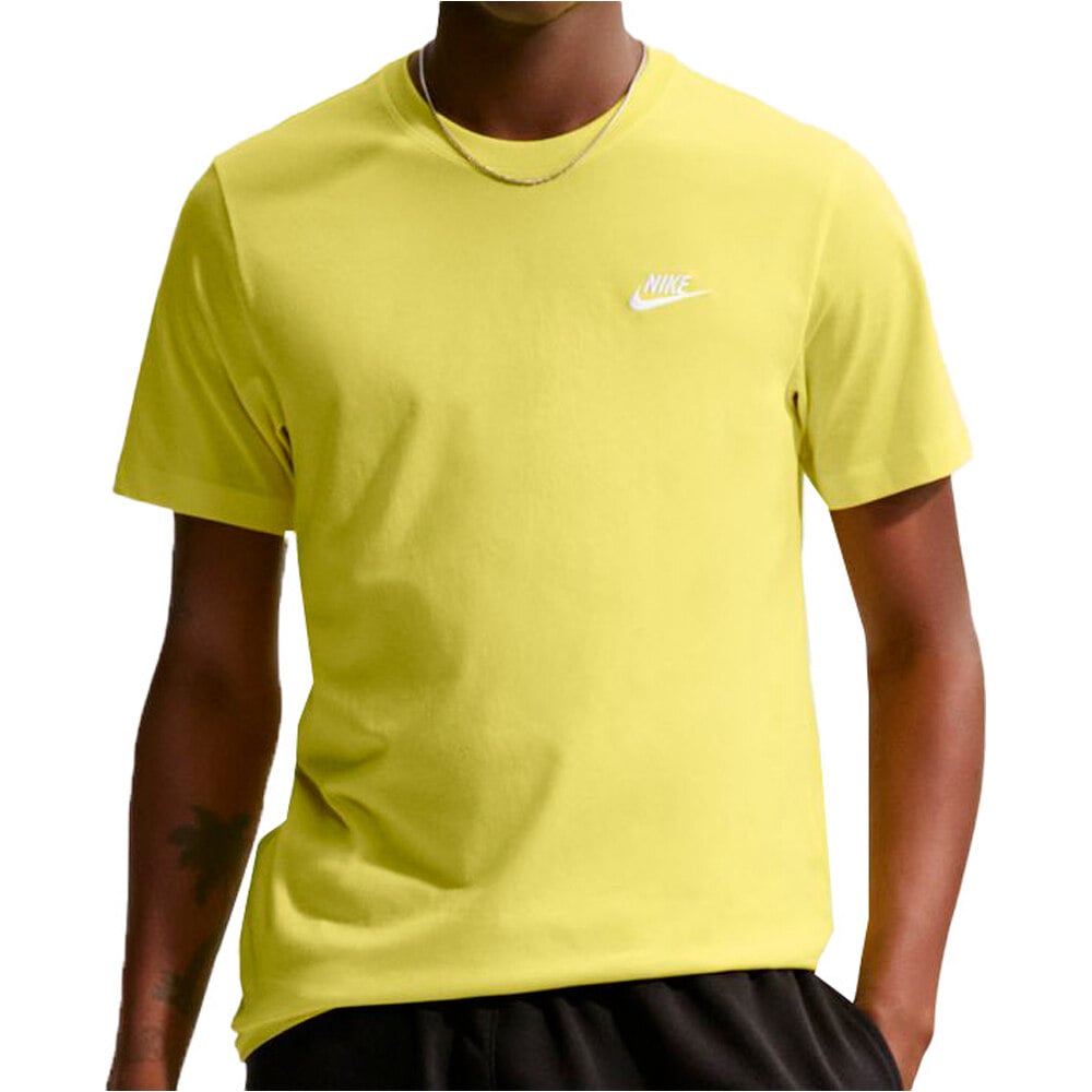 Nike camiseta manga corta hombre M NSW CLUB TEE vista frontal