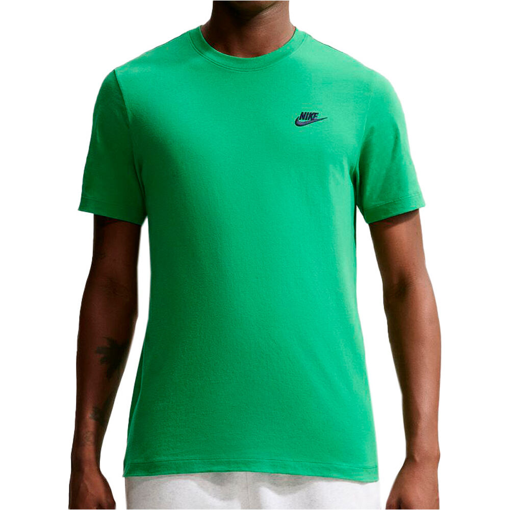 Nike camiseta manga corta hombre M NSW CLUB TEE vista frontal