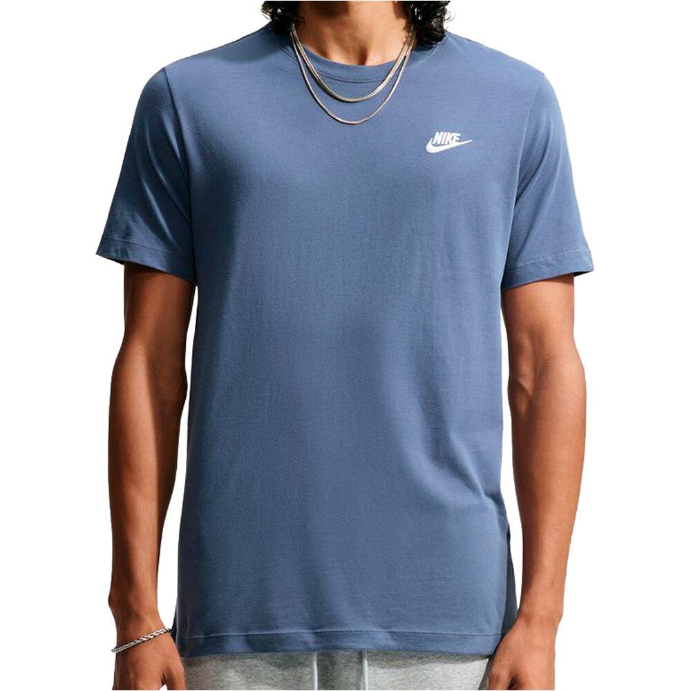 Nike camiseta manga corta hombre M NSW CLUB TEE vista frontal