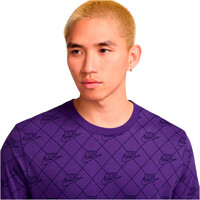 Nike camiseta manga corta hombre M NSW TEE AOP SSNL CLUB vista detalle