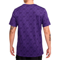 Nike camiseta manga corta hombre M NSW TEE AOP SSNL CLUB vista trasera
