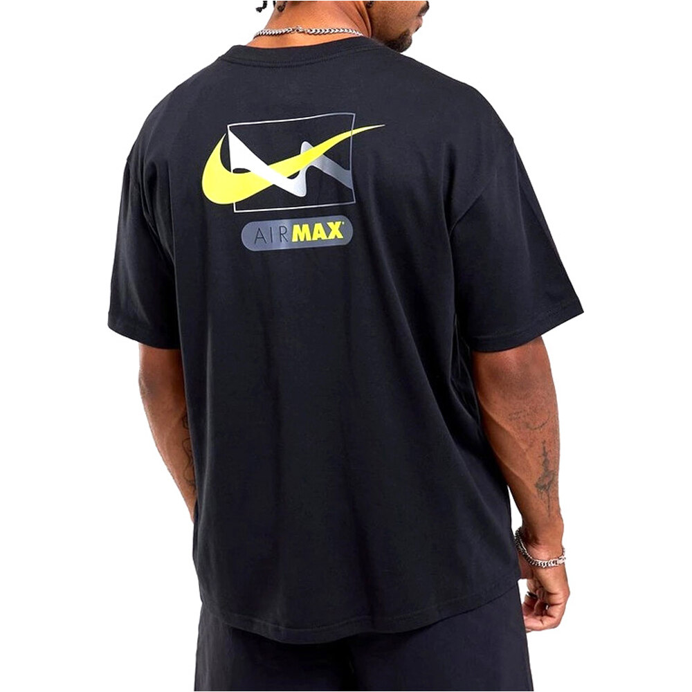 Nike camiseta manga corta hombre M NSW TEE M90 FW CONNECT 2 vista trasera