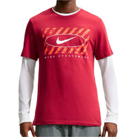 M NSW TEE STD CLUB 6MO SWOOSH