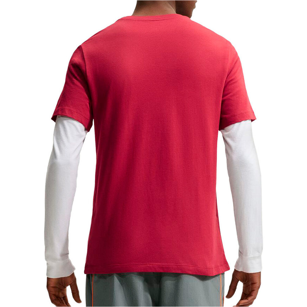 Nike camiseta manga corta hombre M NSW TEE STD CLUB 6MO SWOOSH vista trasera