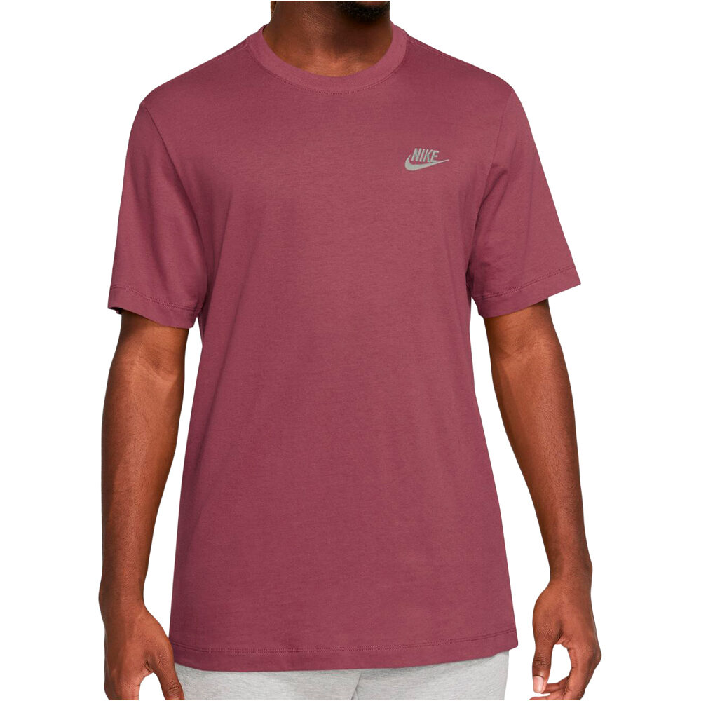 Nike camiseta manga corta hombre _M_M NSW CLUB TEE vista frontal