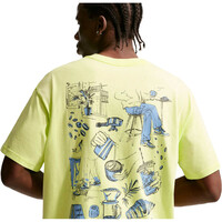 Nike camiseta manga corta hombre U NSW TEE LSE CAFE SWOOSH ILLO vista detalle