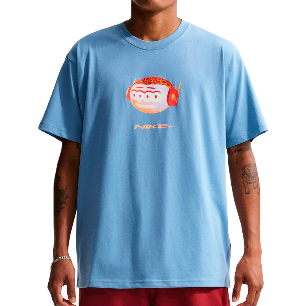 Nike camiseta manga corta hombre U NSW TEE LSE DN FLOCK vista frontal