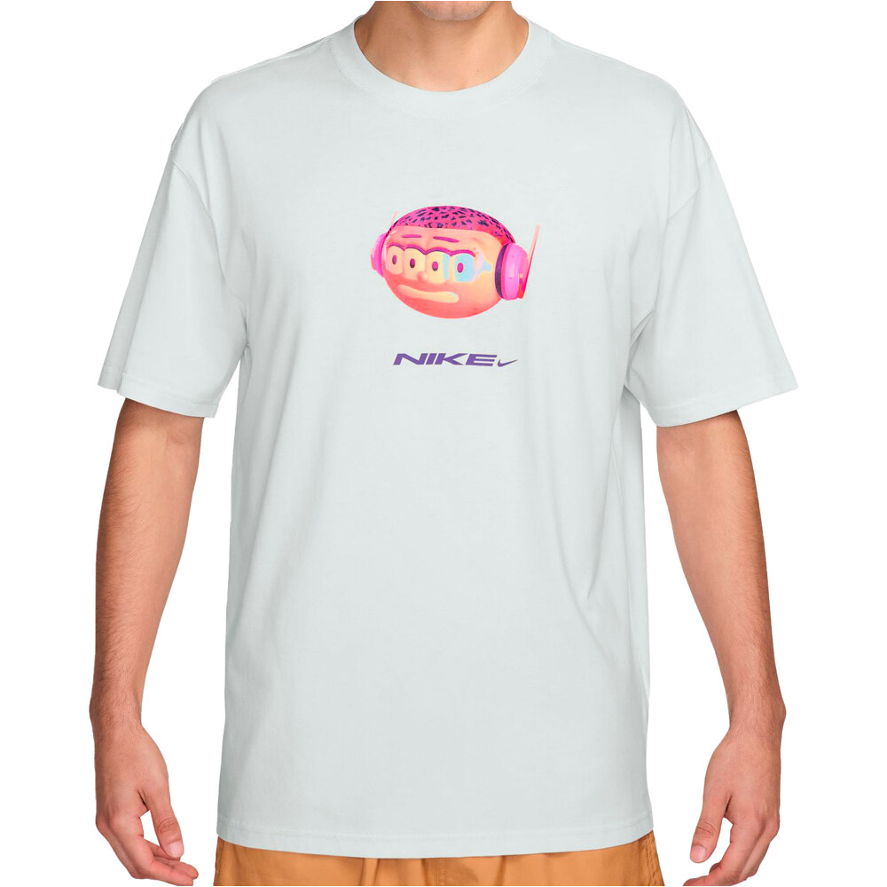 Nike camiseta manga corta hombre U NSW TEE LSE DN FLOCK vista frontal