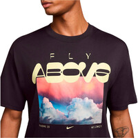 Nike camiseta manga corta hombre U NSW TEE LSE FLY ABOVE vista detalle