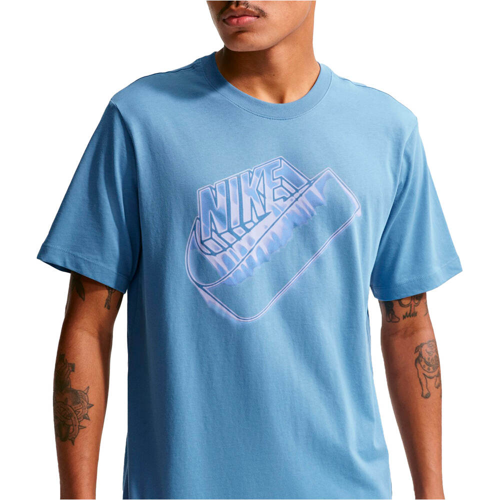 Nike camiseta manga corta hombre U NSW TEE STD BLUR FUTURA vista detalle