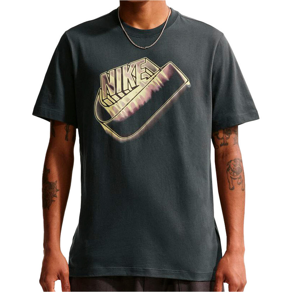Nike camiseta manga corta hombre U NSW TEE STD BLUR FUTURA vista frontal