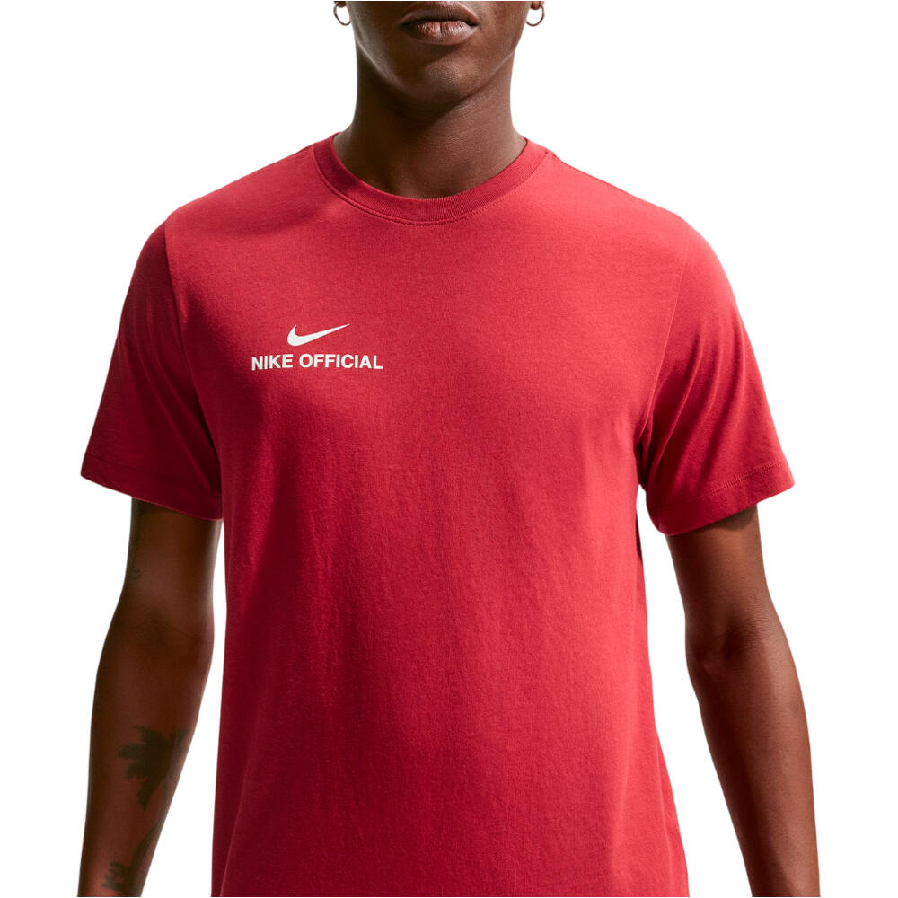Nike camiseta manga corta hombre U NSW TEE STD NIKE OFFICIAL vista detalle